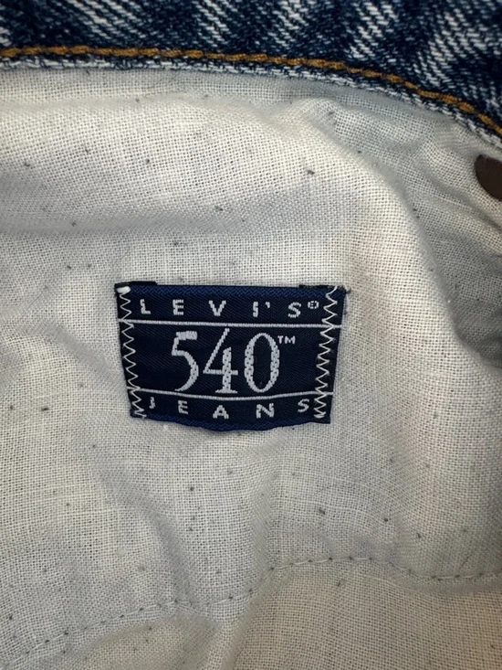 Rare Vintage Acid Wash Levi’s with a Leather Patch 1991 - Picture 8 of 11